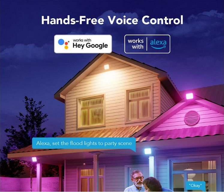 Govee RGBICWW LED Smart Flood Lights - H7060 Govee RGBICWW LED Smart Flood Lights - H7060